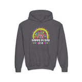 Pi Day Rainbow Youth Hooded Sweatshirt
