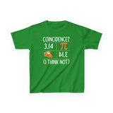 Pie Coincidence I Think Not Kids Shirt