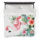 Pink Flamingo Blanket