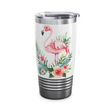 Pink Flamingo Ringneck Tumbler