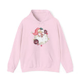 Pink Santa Christmas Hoodie