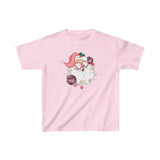 Pink Santa Christmas Kids Shirt