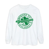 Prone to Shenanigans and Malarkey Shamrock Long Sleeve Shirt