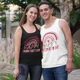 Rainbow Valentines Day Tank Top