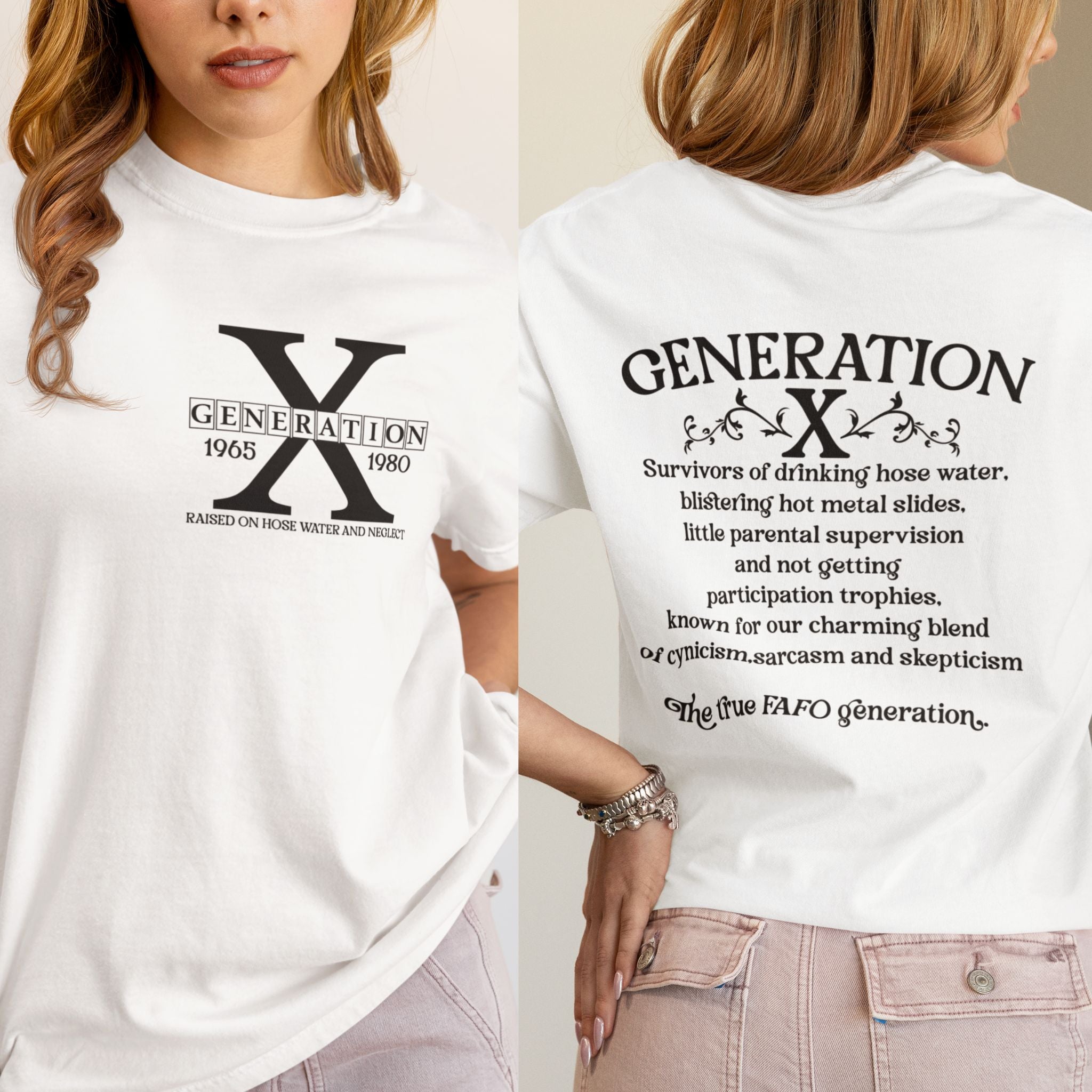 Raised on Hose Water and Neglect Nostalgia Shirt