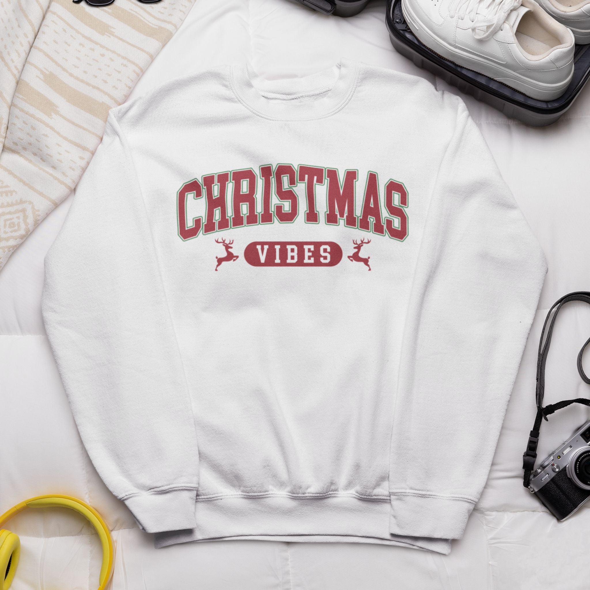 Retro Christmas Vibes Sweatshirt