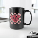 Retro Love Heart Coffee Mug