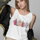 Retro Obsessive Cup Disorder Valentine's Day Tank Top