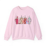 Retro Obsessive Cup Disorder Valentine's Sweatshirt