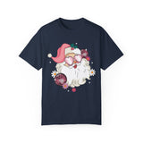 Santa Pink Christmas Shirt