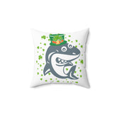 Shamrock Shark Pillow