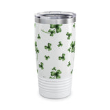 Shamrocks Clover Leaf Ringneck Tumbler