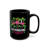 Shenanigan Squad Irish Flamingo Coffee Cup