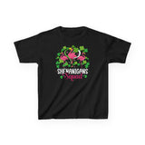 Shenanigan Squad Irish Flamingo Kids Shirt