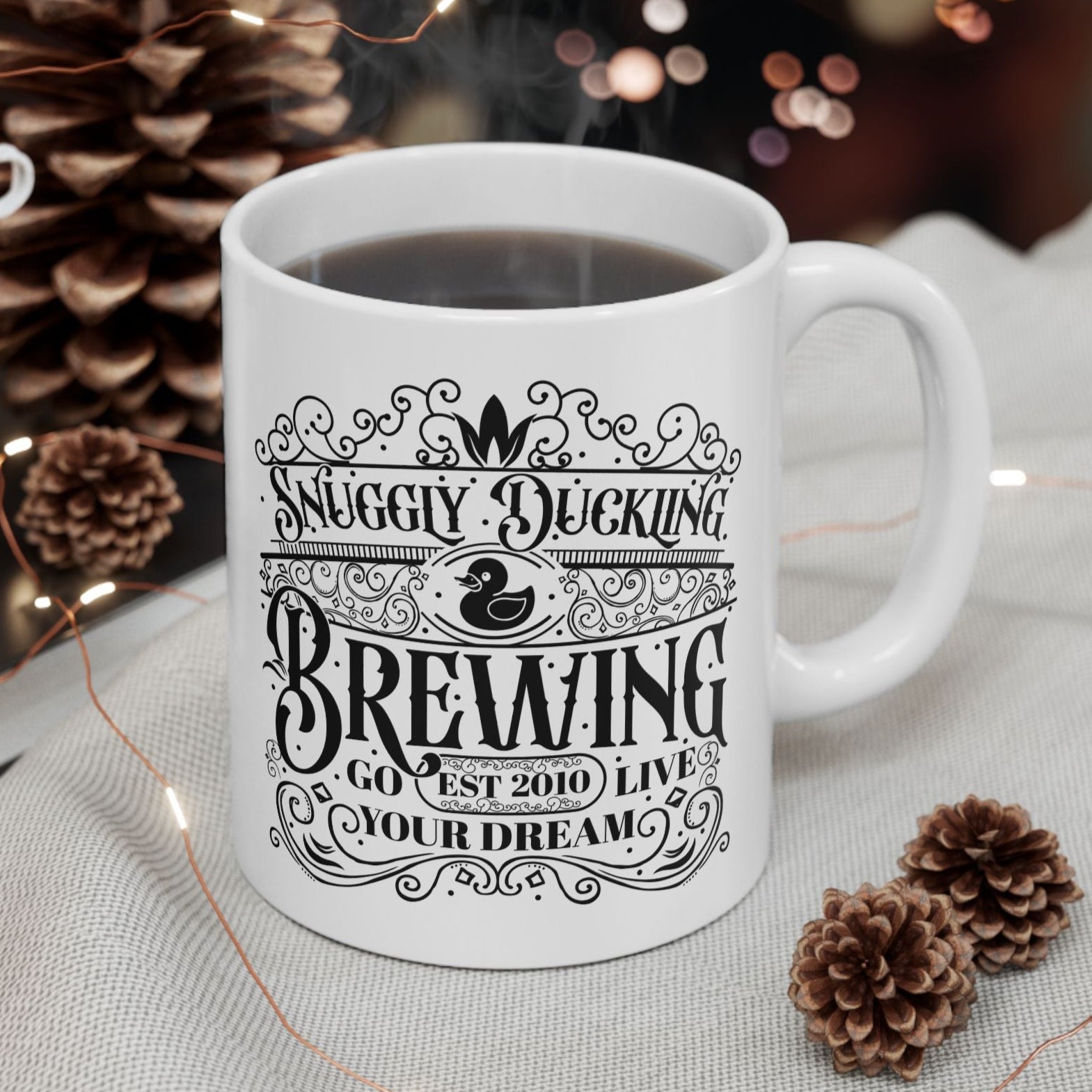 Snuggly Duck Coffee Mug