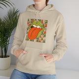 St Patricks Day Lucky Charm Lips Hoodie