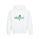St Patricks Day Slainte Kids Hoodie