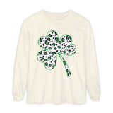St Patricks Four Leaf Clover Long Sleeve Tee
