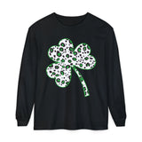 St Patricks Four Leaf Clover Long Sleeve