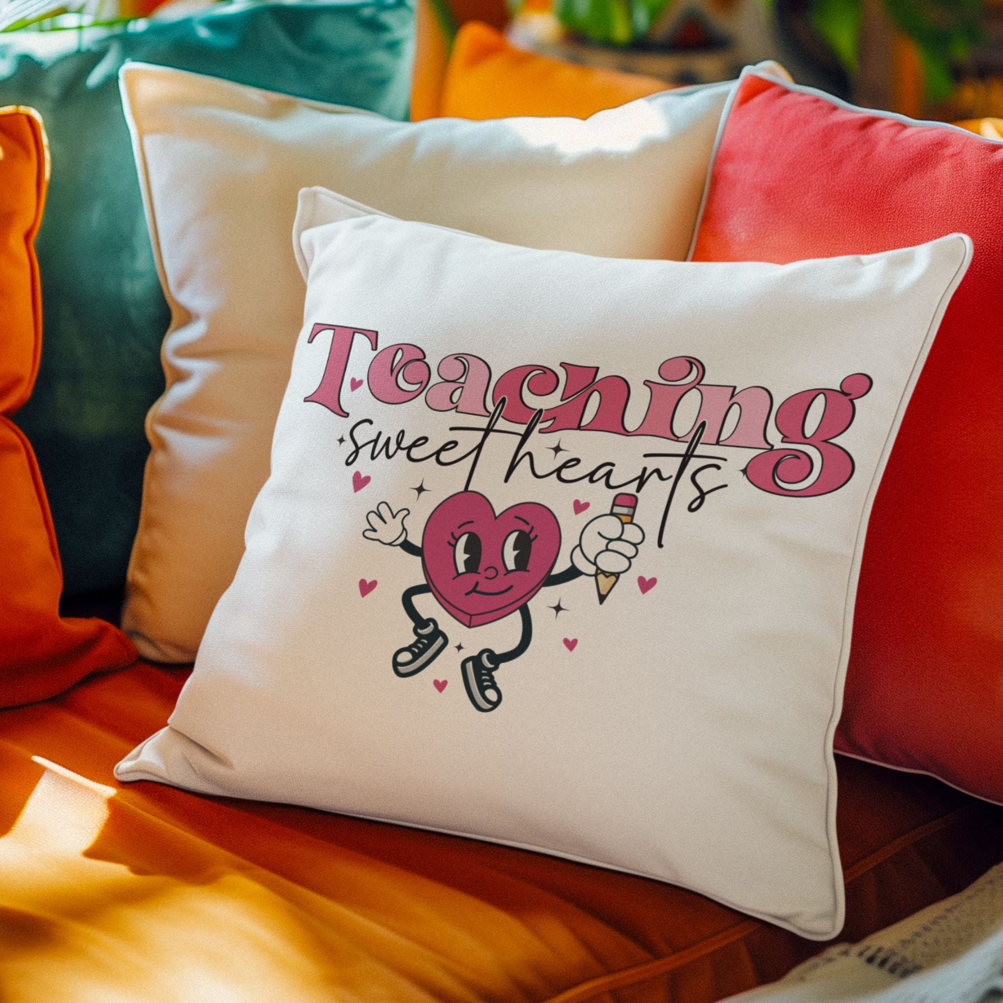 Teaching Sweethearts Pillow