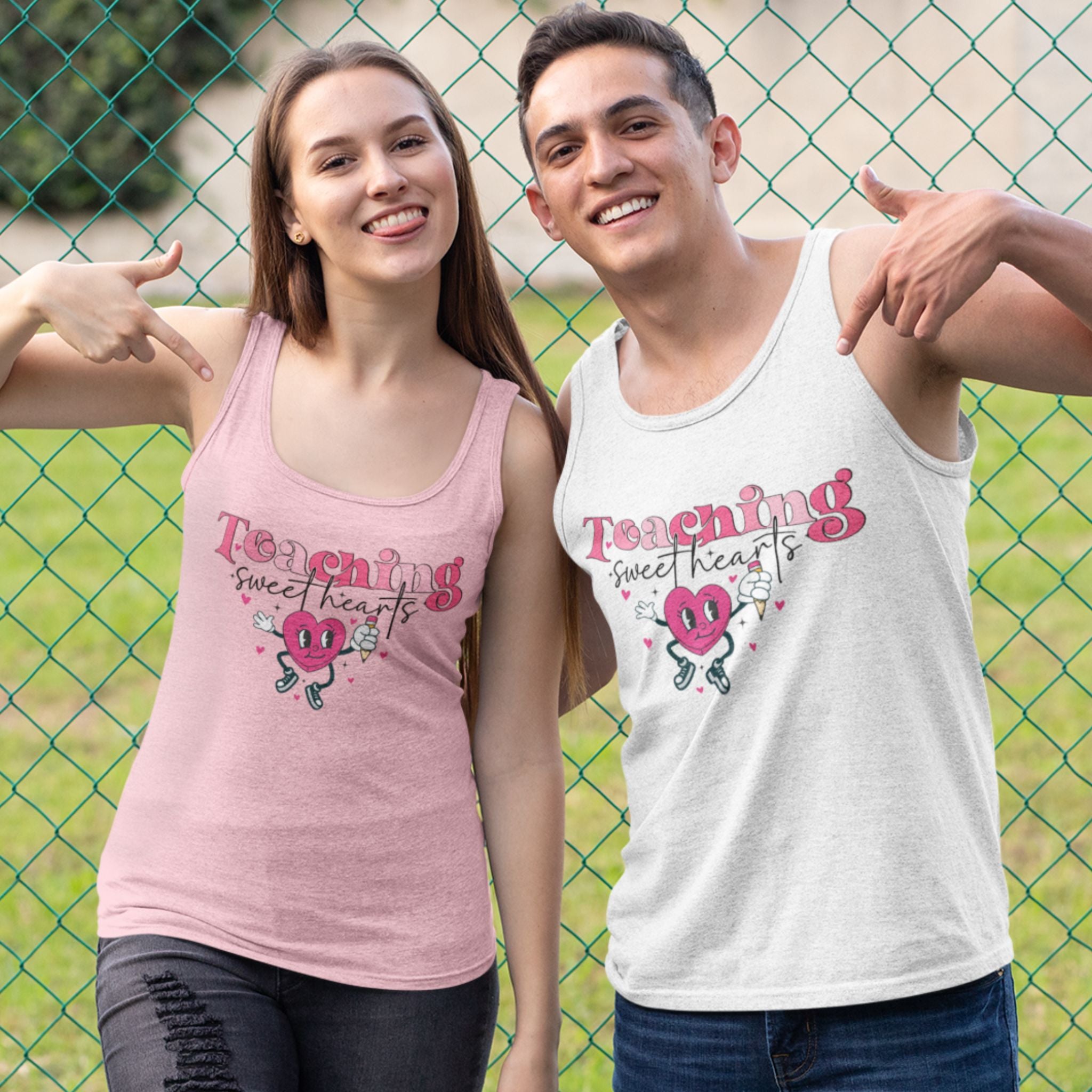 Teaching Sweethearts Tank Top