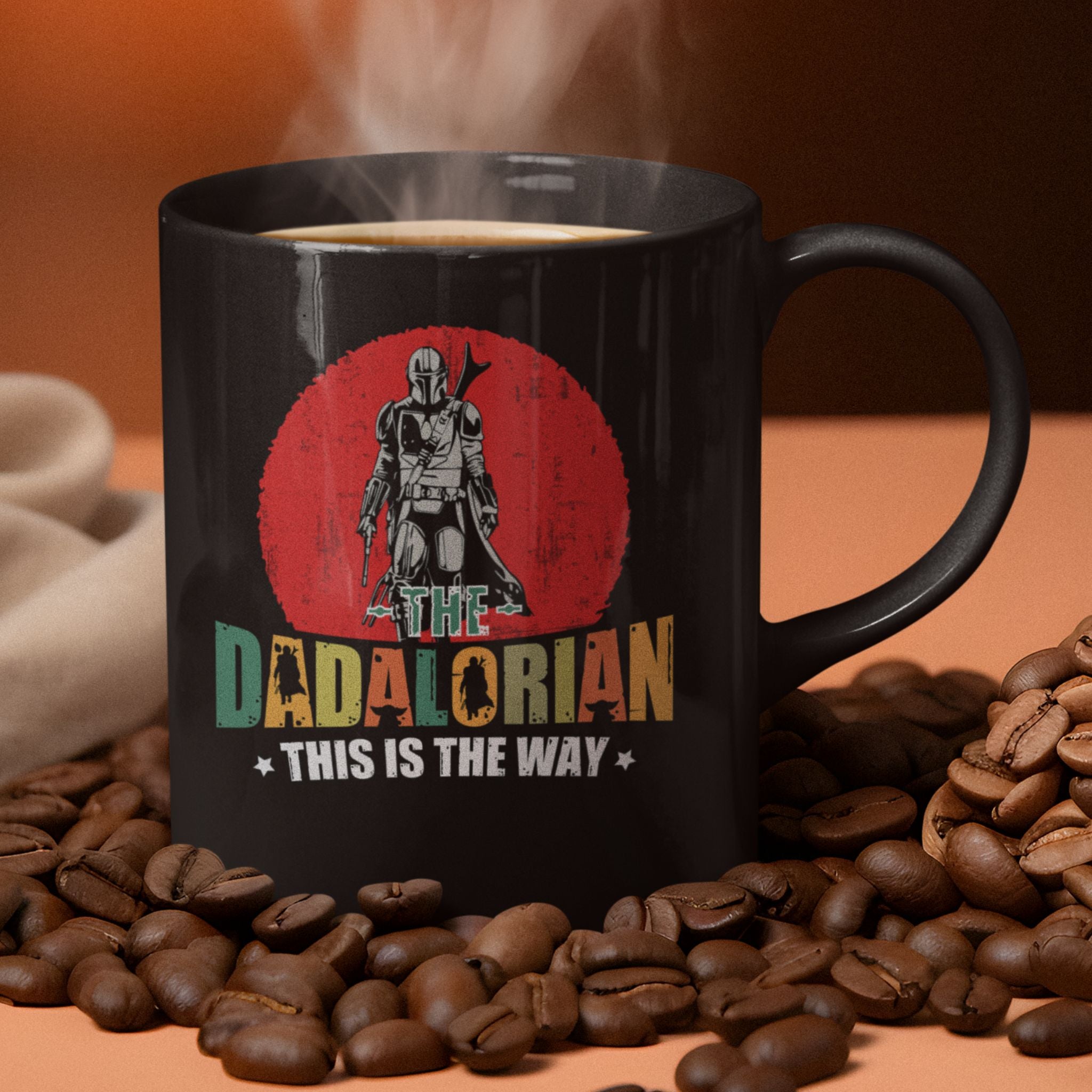 The Dadalorian This Is The Way Coffee Mug