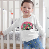 Toddler Dinosaur Valentines Long Sleeve