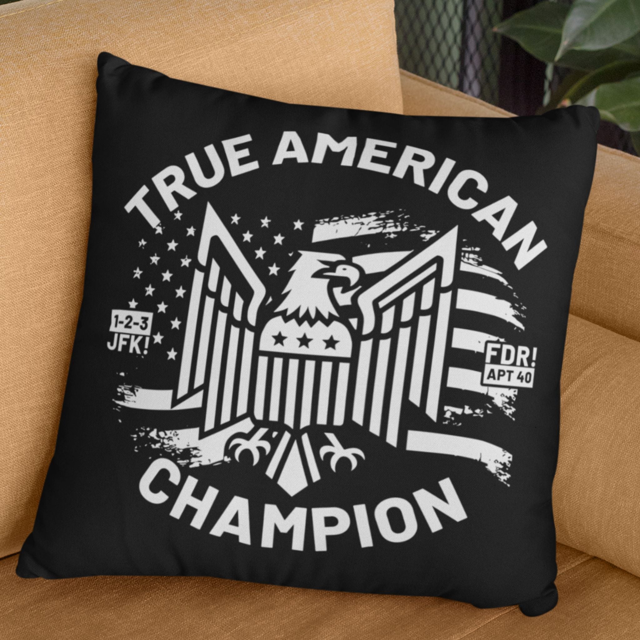 True American Champion Square Pillow