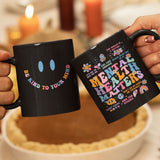 Mental Health Matters Mug, Mental Health Coffee Mug, Mental Health Awareness Mug, Front and Back Printed Mug, Aesthetic Coffee Cup