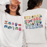 It's Okay To Feel All The Feels Shirt, Mental Health Sweatshirt, Inclusion Shirt, Speech Therapy Tee, Disney Inside Out T-Shirt, Disney Gift