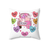 Valentine Candy Conversation Hearts Cushion