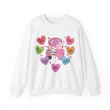 Valentine Candy Hearts Sweatshirt