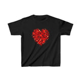 Valentine Double Heart Kids Shirt