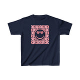 Valentine Smiley Heart Face Kids Shirt