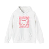 Valentine XOXO Happy Smiley Face Hoodie