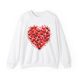 Valentines Day Double Heart Sweatshirt