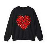 Valentines Day Heart Sweatshirt