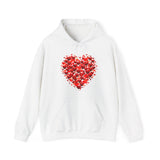 Valentines Double Heart Hoodie