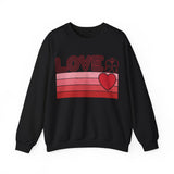 Valentines Retro Love Sweatshirt
