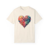 Valentines Watercolor Hearts Tee