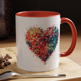 Watercolor Heart Coffee Mug