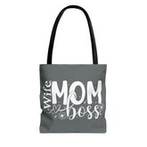 Wife Mom Boss Tote Bag