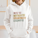 Wife Mother Grandma Legend Hoodie