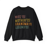 Wife Mother Grandma Legend Sweater