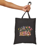 Wildflowers Mama Cotton Tote Bag