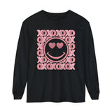 XOXO Smiley Face Long Sleeve Tee