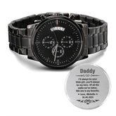 UNIDAZE Father of the Bride Gift, Father of the Bride Gift from Daughter, Dad Wedding Gift from Bride, Men's Engraved Watch for Dad on Wedding Day ShineOn Fulfillment E131T lx-P10125 P10125 PB24-WOOD PT-1495 TNM-2 USER-188348