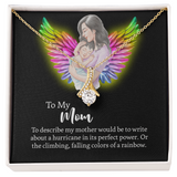 To My Mom Alluring Beauty Necklace, Jewelry for Mom, Gift for Mom, Mothers Day Necklace To Mom