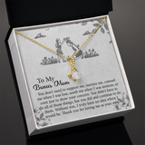To my Bonus Mom Gift, Meaningful Second Mom Necklace, Mothers Day Necklace For Step Mom, Wedding Second Mom Present