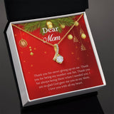UNIDAZE Christmas Gift For Mom, To My Mom, Gift for Mom, Christmas Gift, Gift for her, Mom Gift, Jewelry Necklace Gift, Necklace with Message Card ShineOn Fulfillment C30084TG C30084TY PB23-WOOD PT-4363 TNM-1 USER-188348